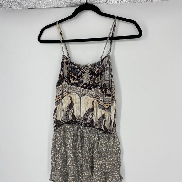 Spell & The Gypsy Collective Xanadu Peacock Romper - Picture 2 of 7